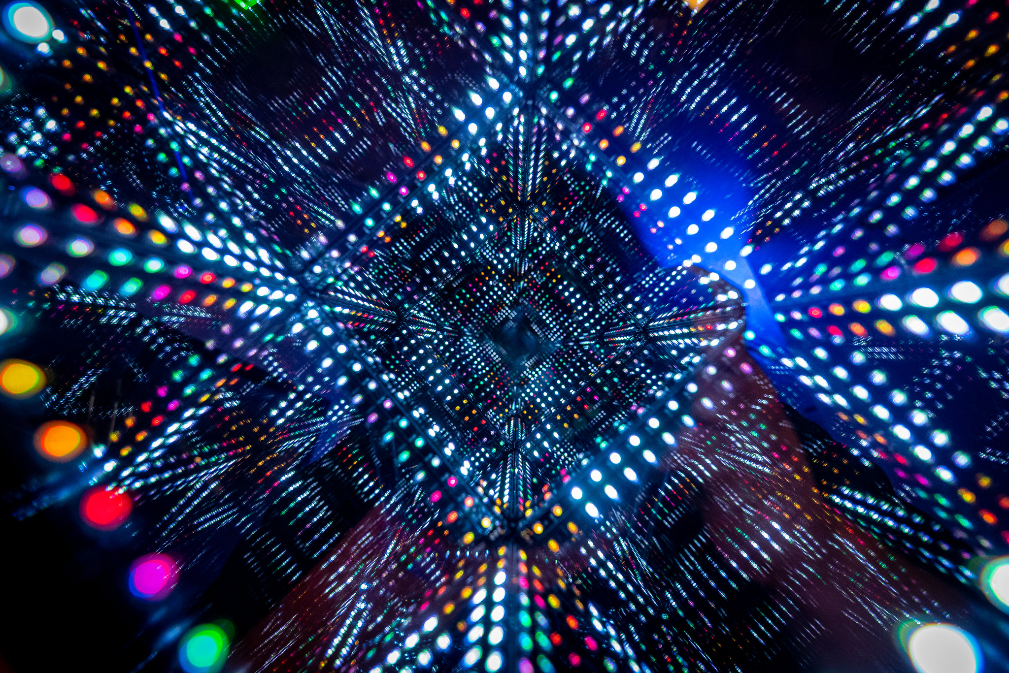 Abstract LED lights