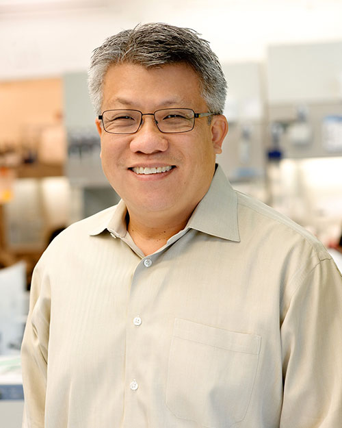 Dr. Andrew Shiau, Professor of Practice in Cell and Developmental Biology at UC San Diego and Director of the Small Molecule Discovery Program for the Ludwig Institute for Cancer Research