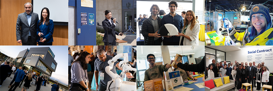 A collage of OIC events 