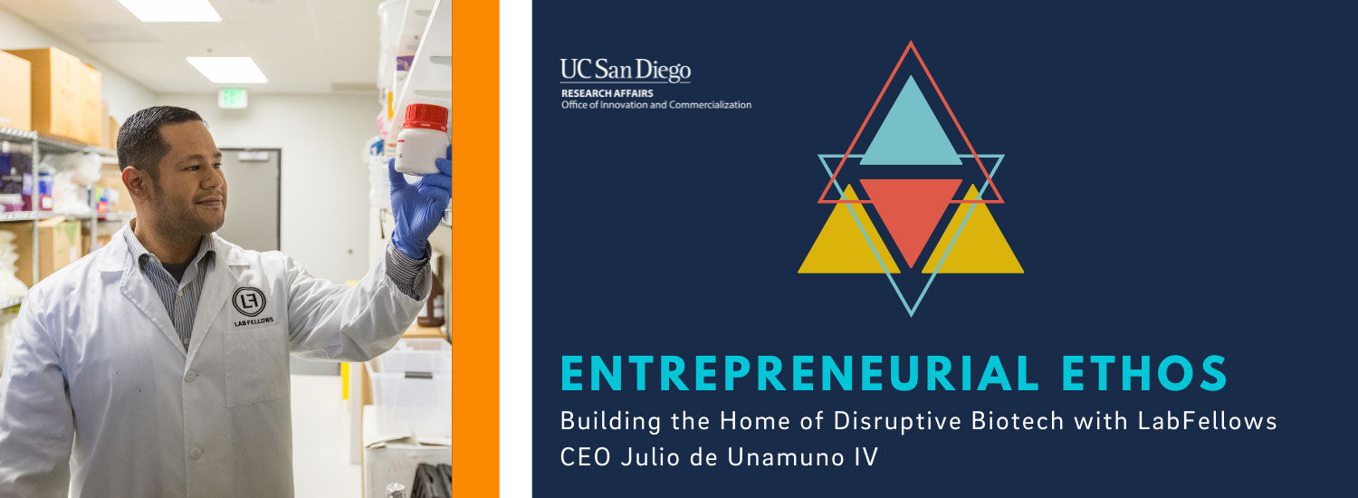 Entrepreneurial Ethos: Building the Home of the Disruptive Biotech with LabFellows CEO Julio de Unamuno IV